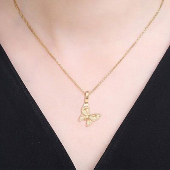 Beautiful 🦋 Butterfly Necklace with Card - Picture 2 of 5